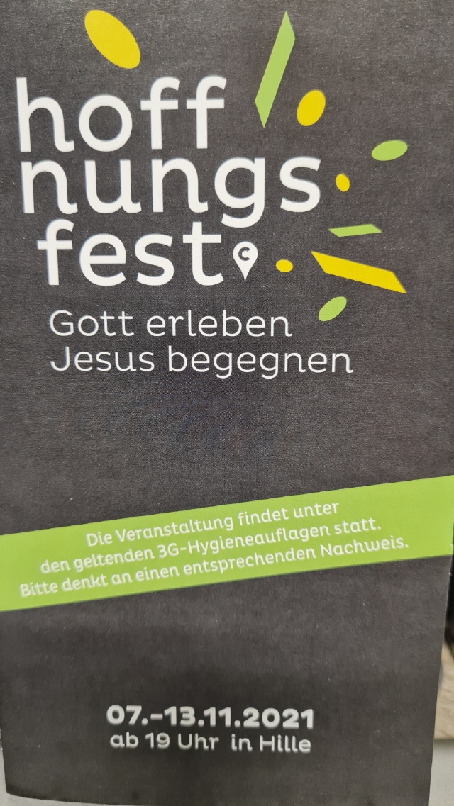 Flyer der Veranstaltung